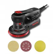 Menzer  mimośrodowa Ets 125 2.5 w zestawie papier Red, siatka Ultranet i pad Ultrapad Mr117040000P 5904910033538