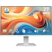 Msi  27 inch Pro Mp273W E14A Led/Fhd/Flat/144Hz/White 4711377349550 Upmsi027Xspf016