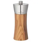 Młynek do przypraw Zassenhaus pieprzu, śred. 5,5 x 14 cm, jasne drewno  Zs-025408 4006528025408