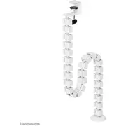 Neomounts Cable Spine Organizer for sit/stand desk frames clamp mounted white  Ads06-131Wh 8721246340119