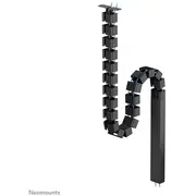 Neomounts Cable Spine Organizer for sit/stand desk frames screw mounted magnetic channel black  Ads06-133Bl 8721246340140