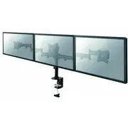 Newstar Neomounts Select Flat Screen Desk mount 10-27Zoll clamp/grommet 3 screens 24Kg Black  Nm-D135D3Black 8717371445836