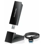 Netgear Nighthawk Wifi 6E Usb 3.0-Adapter A8000  Axe3000 Tri-Band Wireless Gigabit Speed Bis zu 3 Gbit/S Funktioniert mit jedem 6- oder 6E- Mesh-System Für Windows-Pcs A8000-100Pes 0606449160994