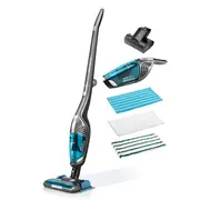 Odkurzacz Eta  Vacuum Cleaner Eta845390000 Moneto Ii Aqua Plus Cordless operating Handstick 2In1 Washing function N/A W 25.2 V Operating time Max 50 min Pilkas/Mėlyna 8590393343461
