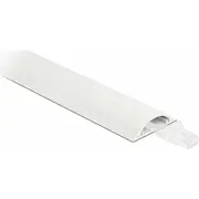 Organizer Delock Kabelkanal selbstklebend 30 x 8 mm - Länge 1 m weiß  20704 4043619207046