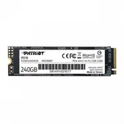 Patriot Ssd drive P310 240Gb M.2 2280 1700/1000 Pcie Nvme Gen3 x 4  P310P240Gm28 814914029077 Dgpatwk240P3101