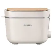 Philips  Toaster Hd2640/10 Eco Conscious Edition Power 830 W Number of slots 2 Housing material 100 Bio-Based plastic Silk White Matt 8720389000881