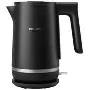 Philips Double Walled Kettle  Hd9395/90 Electric 2200 W 1.7 L Stainless steel/Plastic 360 rotational base Black 8720389031649
