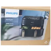 Philips Sale Out.  Na352/00 Airfryer, 2750 W, Pan volume 9 L, Charcoal Grey/Copper Airfryer Power W Capacity L Rapid Air technology Damaged Packaging 23 months Na352/00So 2000001425183