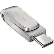 Sandisk Ultra Dual Drive Luxe Usb flash drive 1000 Gb Type-A / Type-C 3.2 Gen 1 3.1 Stainless steel  Sdddc4-1T00-G46 619659179106 Pamsadfld0244