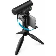 Sennheiser Mke 400 Mobile Kit - condenser, supercardioid microphone with low-pass filter Manfrotto tripod  S509257 4044155259018 Missenmik0004