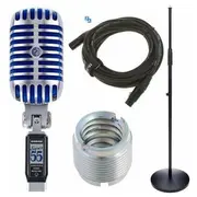 Shure Super55 Grey Studio microphone  Super 55 042406171991 Missuhmik0051