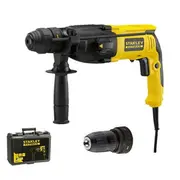 Stanley  2.4J Sds Plus Hammer Drill With Quick Change Chuck, Kitbox Sfmeh210K-Qs 800 W Fmeh210K-Qs 5035048725658