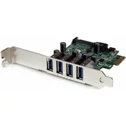 Startech Pcie x1 - 4X Usb 3.0 Pexusb3S4V  0065030848961