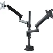 Startech.com Dual  Halter für Tischmontage - Flexible arm 2X Vesa e bis zu 32 Zoll8Kg Vertikal Stapelbare Arme Armdualpivot 0065030892537