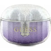 Słuchawki Guess Glitter Gradient Gutwshdgkeeu fioletowe  3666339210403