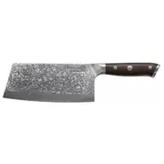 Cleaver Kohersen Elegance Ebony Wood Damascus steel cleaver 16.5 cm  72217 5907642751619 Agdkhsszt0002