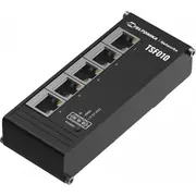 Teltonika Networks Tsf010 Flat Ethernet  Nie zarządzany Fast 10/100 Din rail Black Tsf010000000