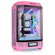 Thermaltake The Tower 300 Bubble PinkPink. Tempered Glass  Ca-1Y4-00Sawn-00 4711475643222