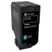Toner Lexmark 74C20Ce Cyan Oryginał  0734646608671