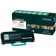 Toner Lexmark E460X31E Black Oryginał  5711045451409