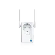 Tp-Link Wireless Range Extender with Socket Tl-Wa860Re N300 802.11N/300Mbps Lan/Wan White Eu  6935364071158