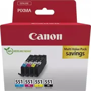 Canon Multipack Cli-551 C/M/Y/Bk 6509B015  8714574679235