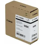 Tusz Canon Pfi-110Mbk - 160 ml Matte Black Original Ink Tank for imagePROGRAF Tx-2000, Tx-3000, Tx-4000 2363C001  150550 4549292098228