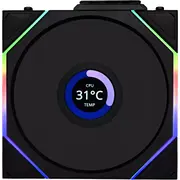 Wentylator Lian Li Uni Fan Tl Wireless Lcd 120 Reverse Blade Black 12Rtllcd1W1B  G99.12Rtllcd1W1B.00 840353048058