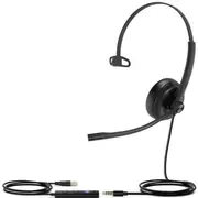 Yealink Uh34 Se Mono Teams Usb-A Zestaw słuchawkowy Przewodowa Opaska na głowę Połączenia/Muzyka Usb Typu-A Black  1308031 6938818308015