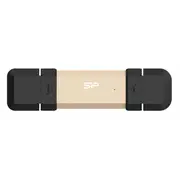 Silicon Power Ds72 Usb flash drive 1 Tb Type-A / Type-C 3.2 Gen 2 3.1 Gold  Sp001Tbuc3S72Vpg 4713436162544 Pamslpfld0083