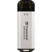 Transcend Esd300S 2Tb External Ssd Usb 10Gbps Type C Silver  Ts2Tesd300S 0760557863885
