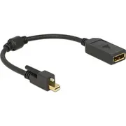 Adapter Av Delock Displayport Mini - Black 62638  4043619626380
