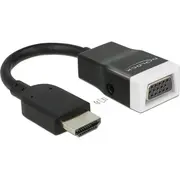 Adapter Av Delock Hdmi - D-Sub Vga  Jack 3.5Mm Black 65587 4043619655878