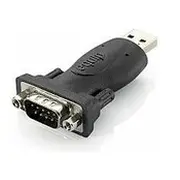 Adapter Usb Equip Usb-A - Rs-232 Black  133382 4015867161913