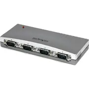 Adapter Usb Startech Usb-A - Rs-232 x4 Gray  S55056332 0065030825177
