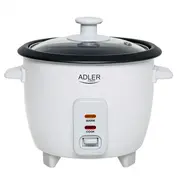 Adler  Rice Cooker Ad 6418 300 W 0.6 L Number of programs 2 White 5905575901798