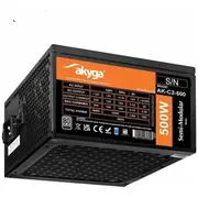Akyga  pół-modularny Atx Ak-C2-500 500W 5901720139559