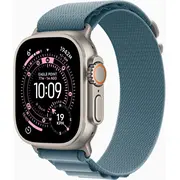 Apple Watch Ultra 3 Gps  Cellular 49Mm Natural Titanium / Alpine Loop M Blue Mewm4Qp/A 195950609097