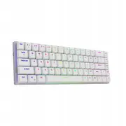 Aqirys Klawiatura mechaniczna 65/68 klawiszy Dual Mode WirellesBtWired Agena white  Aqi-Ga-Kb-9 5949161382615