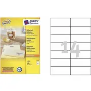 Avery Zweckform Etyk.zf 3653 105X42,3 B.mar./1400 Etykieta - 
