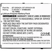 kodów kreskowych Coreparts Battery 15.79Wh Li-Polymer  5704174624912