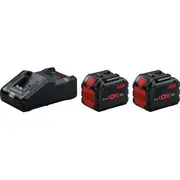 Bosch bosch powertools starter set 18V, 2X Procore 18V 12.0Ah  Gal 18V-160 Professional Black, battery charger, Ampshare Alliance 1600A02T5W 4053423249613