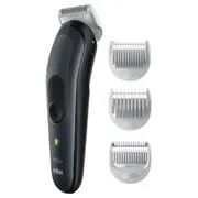 Braun  Body Groomer Bg3340 Cordless Black/Grey 4210201416982
