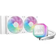 Deepcool Lp240 Computer case, Processor All-In-One liquid cooler 12 cm White 1 pcs  R-Lp240-Whmsmc-G-1 6933412729259 Chldeczew0043
