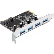 Delock Pcie 2.0 x1 - 4X Usb 3.0 89297  4043619892976