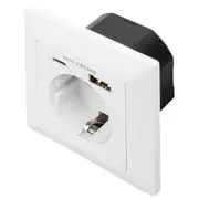 Digitus  Safety Plug for Flush Mounting with 1 x Usb Type-C, A Da-70615 4016032443223