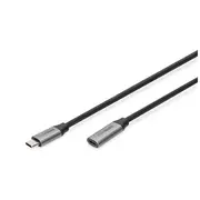 Digitus  Usb-C/M to Usb-C/F Extension Cable Db-300230-010-S Usb-C Usb C, plug jack 4016032481188