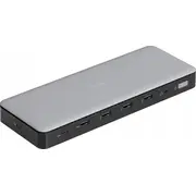 Digitus Docking Usb-C-Hdmi,Dp,Usba,Usbc,Rj45,Dc,Audio silbe  Da-70918 4016032497776