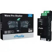 Din relay with energy measurement Shelly Qubino Wave Pro Shutter  Qubinowaveproshutter 3800235269329 074517